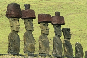 Easter Island Scenic Views Prints: Chile, Easter Island, Rapa Nui