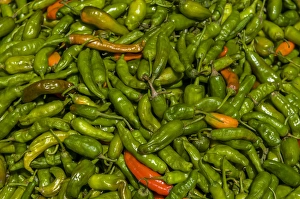 Chilis for sale, Close up, Wangdue Phodrang monastery, Bhutan Chilis for sale, Close up, Wangdue Phodrang monastery, Bhutan