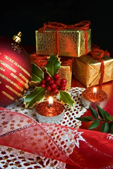 Winter Holiday Decor Prints: Christmas decorations