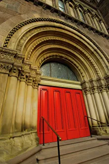 Church of the Holy Trinity Episcopal churchs red door in Rittenhouse Square Church of the Holy Trinity Episcopal churchs red door in Rittenhouse Square