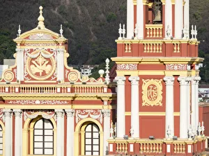 Church San Francisco. Town of Salta, located in the foothills of the Andes. Argentina Church San Francisco. Town of Salta, located in the foothills of the Andes. Argentina