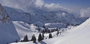 Clouds on Ridge, Mill B So Fork, Big Cottonwood Canyon, Twin Peaks Wilderness Area Clouds on Ridge, Mill B So Fork, Big Cottonwood Canyon, Twin Peaks Wilderness Area