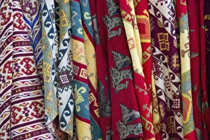 Colorful cloth for sale by vendor in Cappadoccia, Turkey Colorful cloth for sale by vendor in Cappadoccia, Turkey