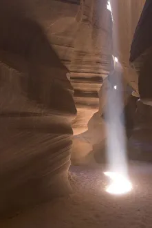 Arizona USA Landscape Photography Prints: The Corkscrew in Upper Antelope Canyon, Navajo Reservation, Arizona, US