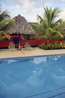 Costa Rica, Playa Esterillos Este. Main Pool at the Xandari by the Pacific Resort & Spa Costa Rica, Playa Esterillos Este. Main Pool at the Xandari by the Pacific Resort & Spa