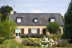 A country house in the department of Ille-et-Vilaine in Brittany, northwestern France A country house in the department of Ille-et-Vilaine in Brittany, northwestern France