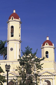 Cuban Architecture Photos Prints: Cuba, Cathedral of Immaculate Conception, Cien Fuergos