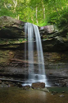 Cucumber Falls, Ohiopyle State Park, Pennsylvania Cucumber Falls, Ohiopyle State Park, Pennsylvania