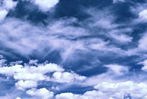 Cloud Formations In The Sky Prints: Cumulus cloud pattern
