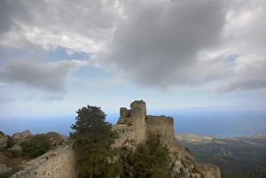 Mediterranean Landscape Photos Prints: Cyprus, Kantara castle
