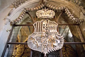 Czech Republic, Bohemia, Sedlec. Sedlec Ossuary, Church of the Bones, Czech Republic Czech Republic, Bohemia, Sedlec. Sedlec Ossuary, Church of the Bones, Czech Republic