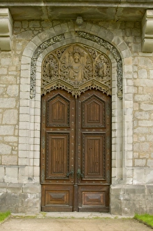 door, Hluboka Castle, Czech Republic, Ceske Budejovice door, Hluboka Castle, Czech Republic, Ceske Budejovice