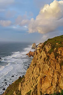 Chuck Haney Photography Prints: Dramatic seaside cliffs at Cabo do Roca in Colares, Portugal