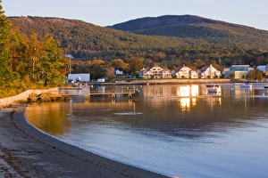 Early morning in Camden Harbor. Camden, Maine Early morning in Camden Harbor. Camden, Maine