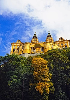 Europe, Austria, Melk. The 1, 000 year old Melk Abbey, one of Austrias grand treasures Europe, Austria, Melk. The 1, 000 year old Melk Abbey, one of Austrias grand treasures
