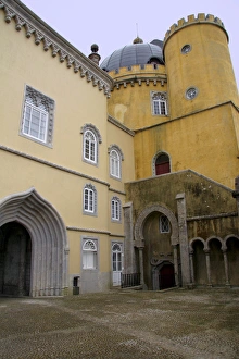 Europe, Portugal, Sintra. The Pena National Palace, a UNESCO World Heritage Site Europe, Portugal, Sintra. The Pena National Palace, a UNESCO World Heritage Site