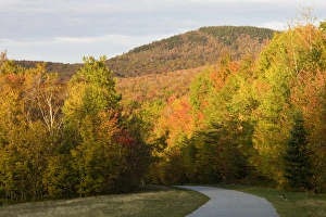 Franconia Notch Bike Path in New Hampshires White Mountains Franconia Notch Bike Path in New Hampshires White Mountains