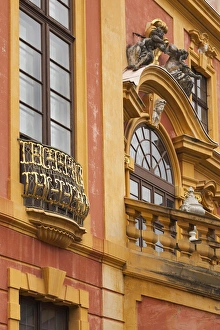 Germany, Baden-Wurttemburg, Ludwigsburg, Schloss Favorite Palace, detail Germany, Baden-Wurttemburg, Ludwigsburg, Schloss Favorite Palace, detail