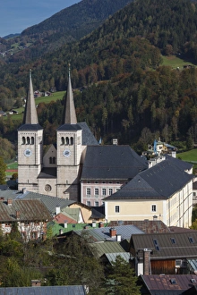 Germany, Bavaria, Berchtesgaden, Stiftskirche Sts Germany, Bavaria, Berchtesgaden, Stiftskirche Sts