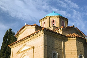GREECE-Northeastern Aegean Islands-SAMOS-Mitilini: Agios Triados Monastery / Chapel GREECE-Northeastern Aegean Islands-SAMOS-Mitilini: Agios Triados Monastery / Chapel