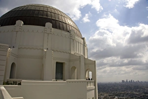 The Griffith Observatory located in Los Feliz, Los Angeles, California, USA The Griffith Observatory located in Los Feliz, Los Angeles, California, USA