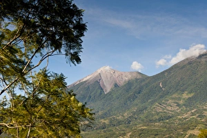 Guatemala, Antigua. Fuego Volcano outside Antigua, Guatemala Guatemala, Antigua. Fuego Volcano outside Antigua, Guatemala