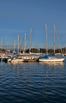 Helsinki Finland harbor with ships and boats at city yacht club Helsinki Finland harbor with ships and boats at city yacht club