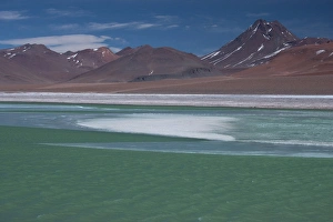 High in the Andes Mountains in Chile, near the border with Argentina, at 13 High in the Andes Mountains in Chile, near the border with Argentina, at 13