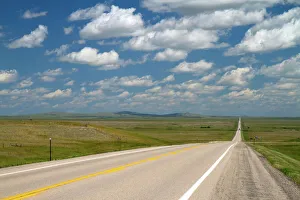 Highway 85 north of Spearfish, South Dakota, USA Highway 85 north of Spearfish, South Dakota, USA