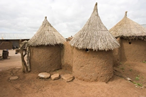 Homes, Bowku Village, Ghana, Africa. (NGO Restrictions May Apply) Homes, Bowku Village, Ghana, Africa. (NGO Restrictions May Apply)