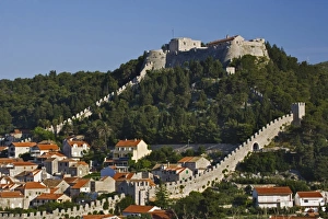 Hvar Castle on Hvar Island, one of the most famous Dalmatian Islands, Croatia Hvar Castle on Hvar Island, one of the most famous Dalmatian Islands, Croatia
