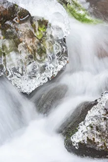 Ice storm, Wahkenna Falls, Columbia River Gorge, Oregon Ice storm, Wahkenna Falls, Columbia River Gorge, Oregon