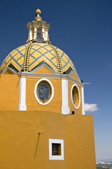 Iglesia de Nuestra Senora de los Remedios is a Mexican church located in Cholula, Puebla Iglesia de Nuestra Senora de los Remedios is a Mexican church located in Cholula, Puebla