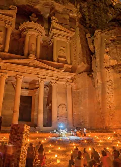 Petra Night Print, Jordan