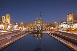 Iran, Central Iran, Yazd, Amir Chakhmaq Complex, one of the largest Hosseinieh complexes in Iran Iran, Central Iran, Yazd, Amir Chakhmaq Complex, one of the largest Hosseinieh complexes in Iran
