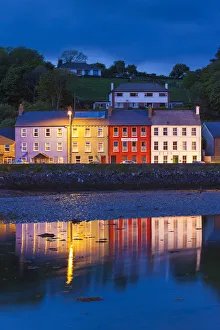 Ireland, County Cork, Bantry, harbor view, evening Ireland, County Cork, Bantry, harbor view, evening