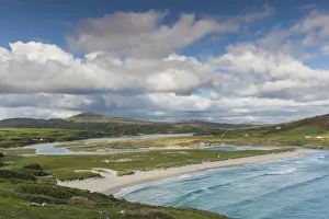 Ireland, County Cork, Mizen Head Peninsula, Barley Cove Beach, elevated view Ireland, County Cork, Mizen Head Peninsula, Barley Cove Beach, elevated view