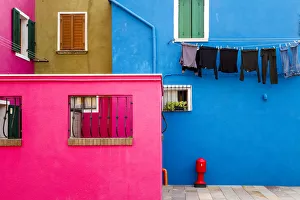 Italy, Burano. Colorful house walls. Credit as: Jim Nilsen / Jaynes Gallery / DanitaDelimont Italy, Burano. Colorful house walls. Credit as: Jim Nilsen / Jaynes Gallery / DanitaDelimont