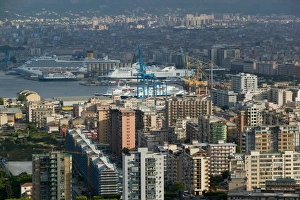 Italy, Sicily, Palermo, View from Monte Pellegrino Italy, Sicily, Palermo, View from Monte Pellegrino