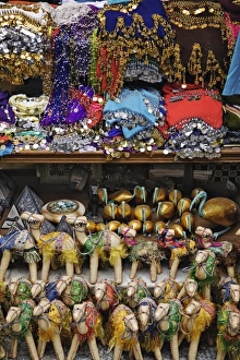 Items for sale at Khan el Khalili Bazaar, Cairo, Egypt Items for sale at Khan el Khalili Bazaar, Cairo, Egypt