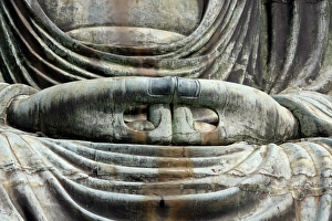 Japan, Kamakura. The Great Buddha of Kamakura, a bronze statue dating back to 1252 Japan, Kamakura. The Great Buddha of Kamakura, a bronze statue dating back to 1252
