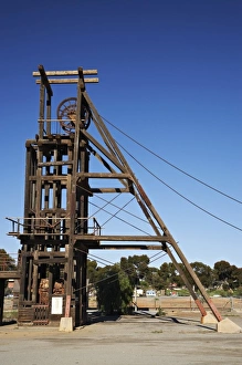 Kintore Headframe Print, Broken Hill Outback Australia