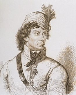 Kosciuszko, Tadeusz (1746-1817), Polish general and national hero. Engraving Kosciuszko, Tadeusz (1746-1817), Polish general and national hero. Engraving
