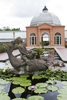 LA, New Orleans, New Orleans Botanical Garden, The Conservatory of the Two Sisters with LA, New Orleans, New Orleans Botanical Garden, The Conservatory of the Two Sisters with