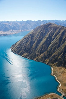 Lake Ohau and Ben Oahu, Mackenzie Country, South Canterbury, South Island, New Zealand Lake Ohau and Ben Oahu, Mackenzie Country, South Canterbury, South Island, New Zealand
