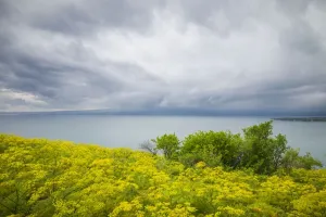 Armenia Landscape Photography Prints: Armenia, Sevan. Lake Sevan from Sevanavank Peninsula during summer