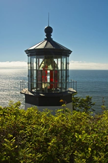 Lighthouse; Cape Meares State Park; Oregon; USA Lighthouse; Cape Meares State Park; Oregon; USA
