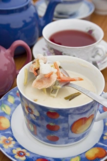 Local seafood chowder highlights a respite for trekkers along the Western coast of Local seafood chowder highlights a respite for trekkers along the Western coast of