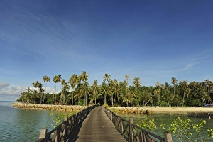 Malaysia, Borneo, Semporna, Mabul, luxury hotel with bungalows on stilt Malaysia, Borneo, Semporna, Mabul, luxury hotel with bungalows on stilt