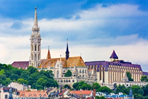 Matthias Church Fishermans Bastion Budapest Hungary Matthias Church Fishermans Bastion Budapest Hungary